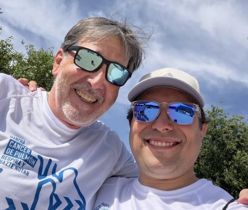 Antonio Calles: Raising Lung Cancer Awareness Through a Run With Patients and Friends 2 Antonio Calles: Raising Lung Cancer Awareness Through a Run With Patients and Friends