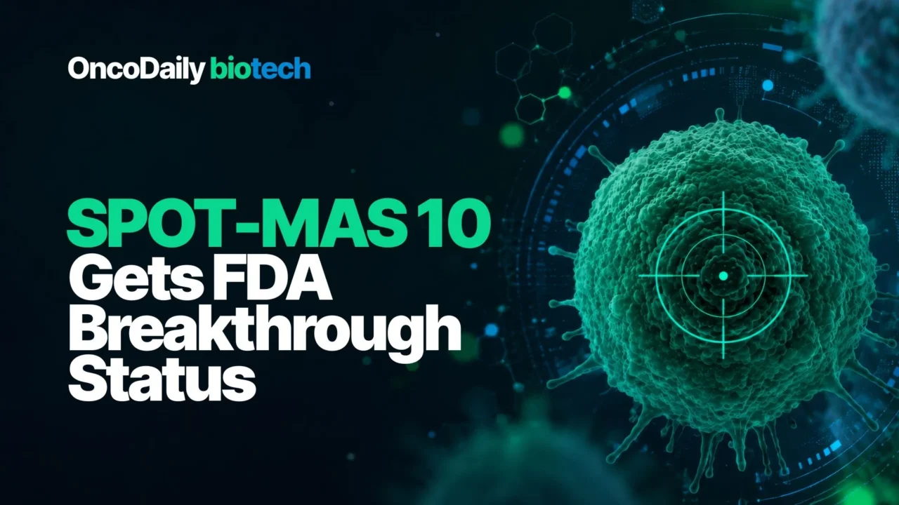Gene Solutions Announces FDA Breakthrough Device Designation for SPOT-MAS 10 Multi-Cancer Screening Blood Test