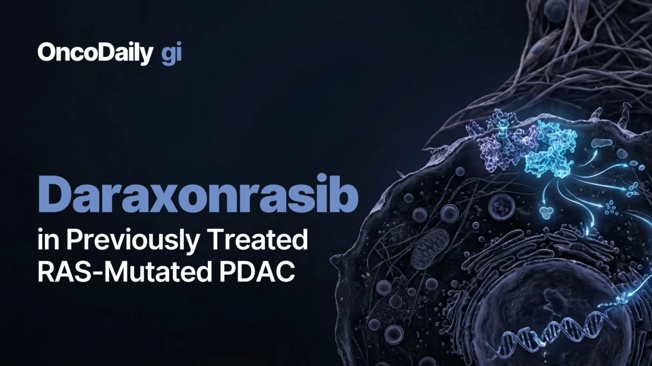 Daraxonrasib Shows Antitumor Activity in Previously Treated RAS-Mutated Pancreatic Cancer