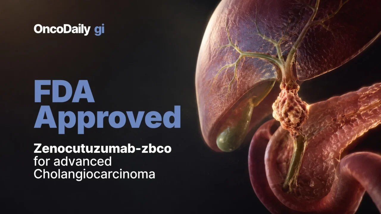 FDA Approved Zenocutuzumab-zbco for Advanced NRG1 Fusion-Positive Cholangiocarcinoma