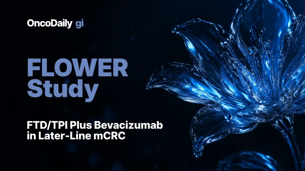 FLOWER Study: Trifluridine/tipiracil Plus Bevacizumab in Later-Line mCRC