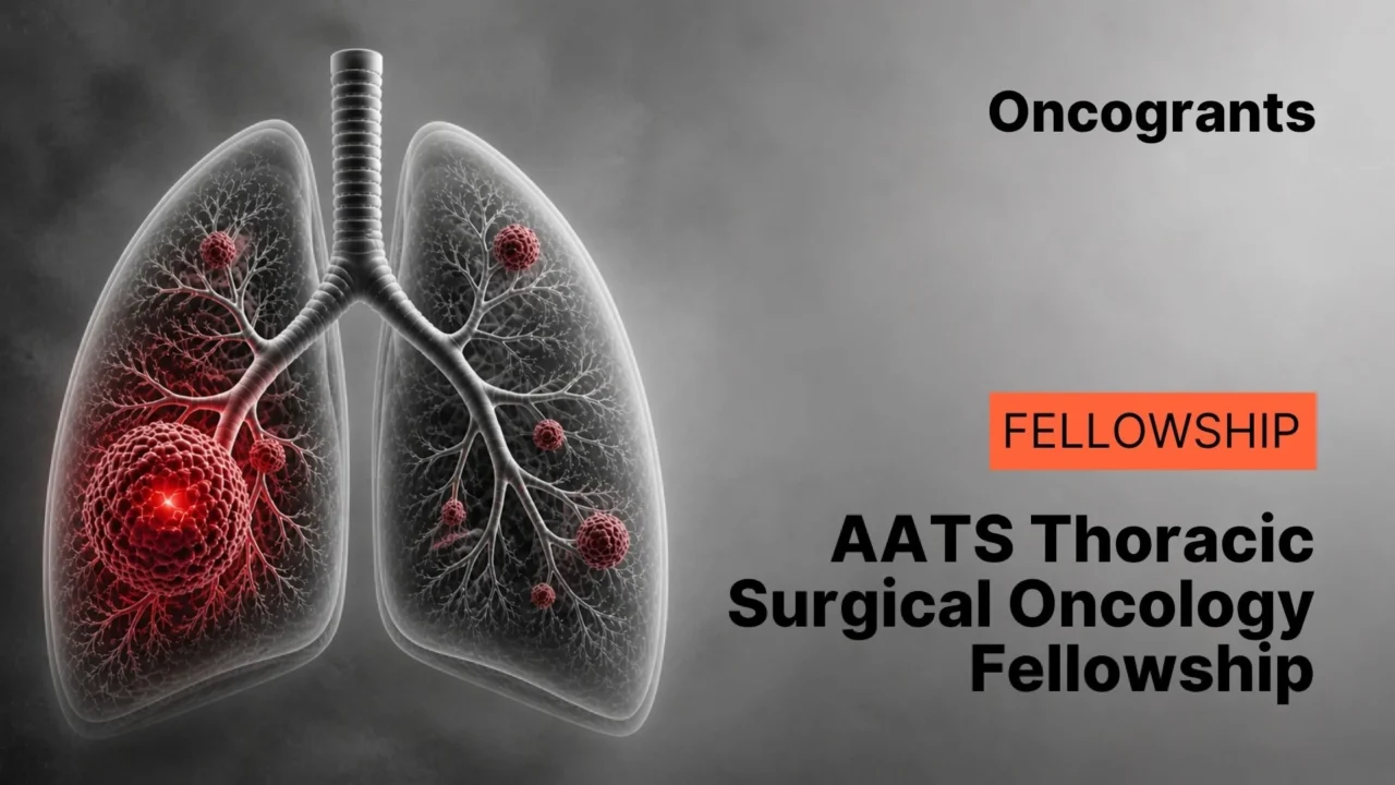 AATS Thoracic Surgical Oncology Clinical Trial Research Training Fellowship