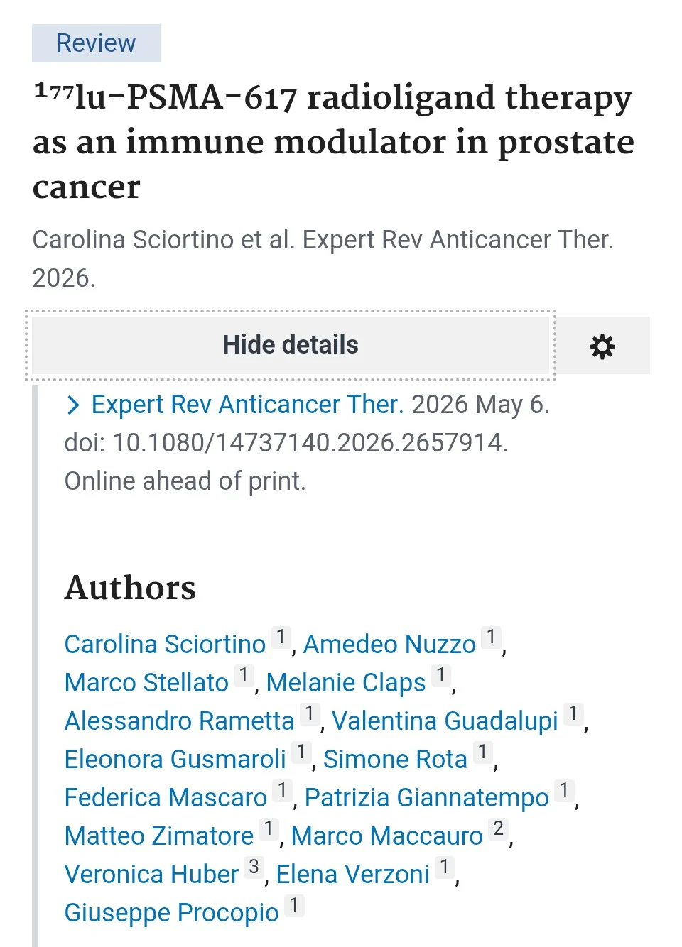 Immuno-Oncology