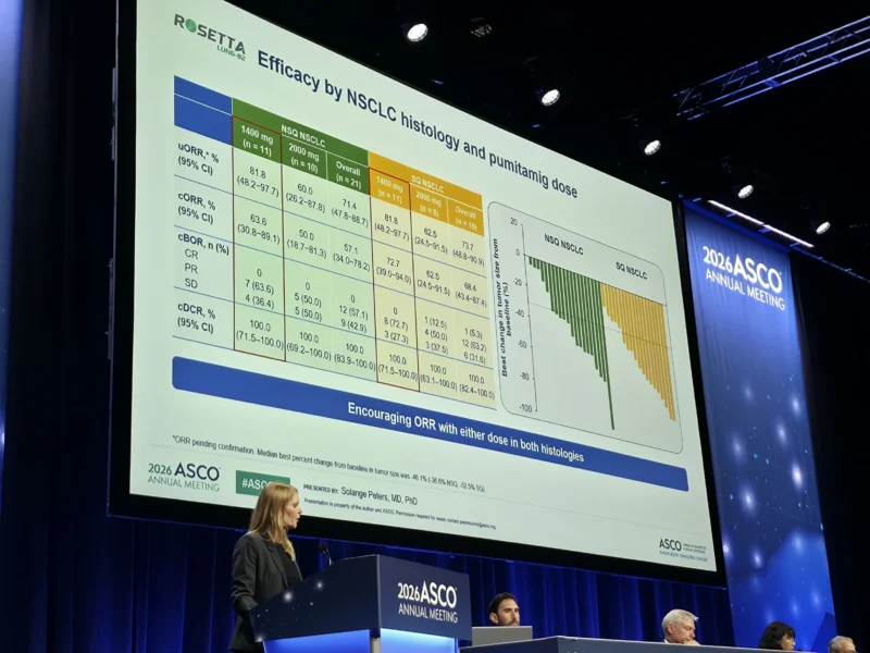 Hidehito Horinouchi: Solange Peters Presented ROSETTA Lung-02 Results at ASCO26 2 Hidehito Horinouchi: Solange Peters Presented ROSETTA Lung-02 Results at ASCO26
