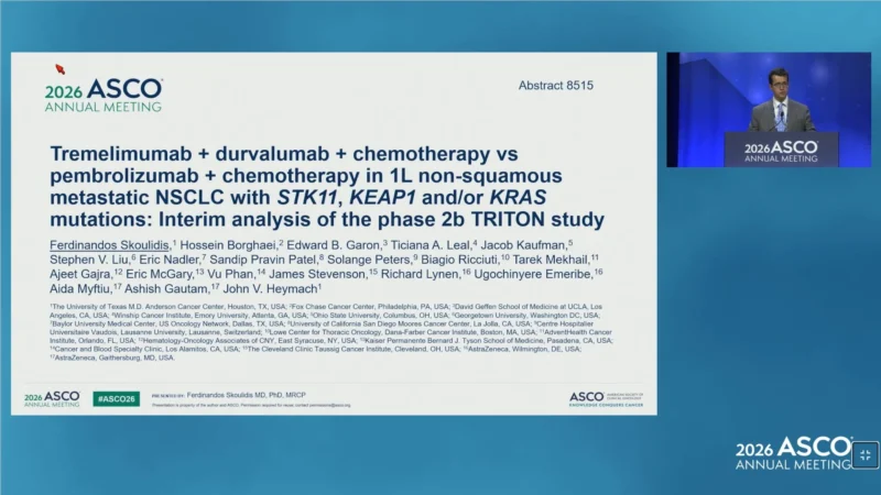 TRITON Study at ASCO26: Insights and Reactions from the Oncology Community
