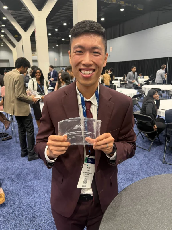 Kevin Lu: Top Poster Recognition for Work on Uncommon EGFR Mutations at ASCO 2 Kevin Lu