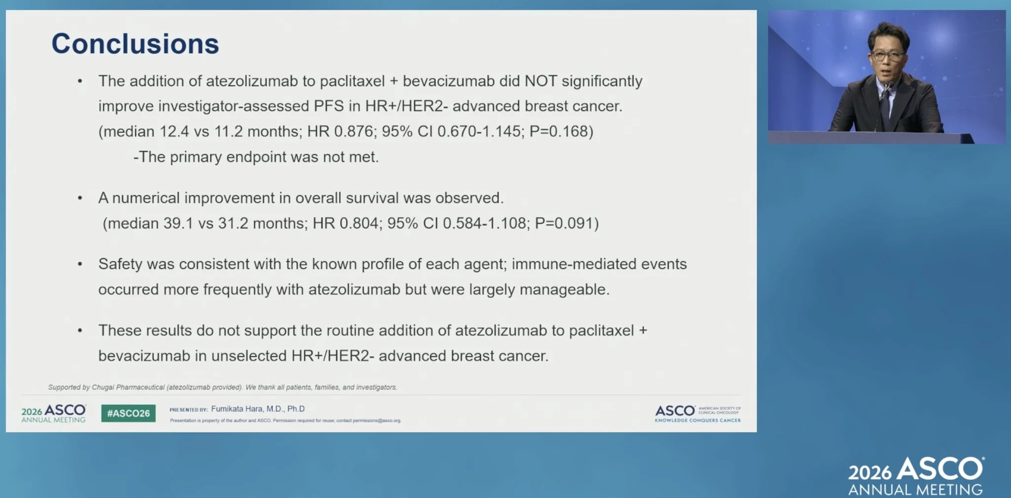 AMBITION Trial: Atezolizumab Added to Paclitaxel and Bevacizumab in HR+/HER2− Advanced Breast Cancer 3 AMBITION trial