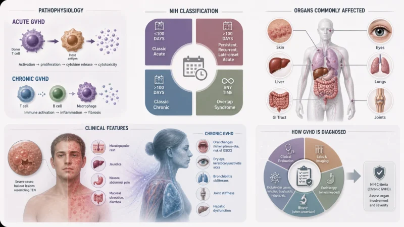 Graft-versus-Host Disease (GVHD): When a Cure Fights Both Ways