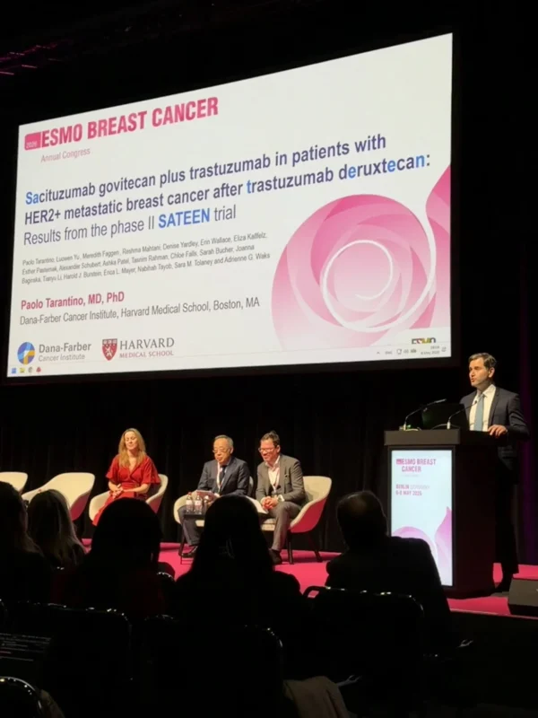 Paolo Tarantino: Honored To Present The First Prospective Data Of SG After T-DXd in HER2+ MBC