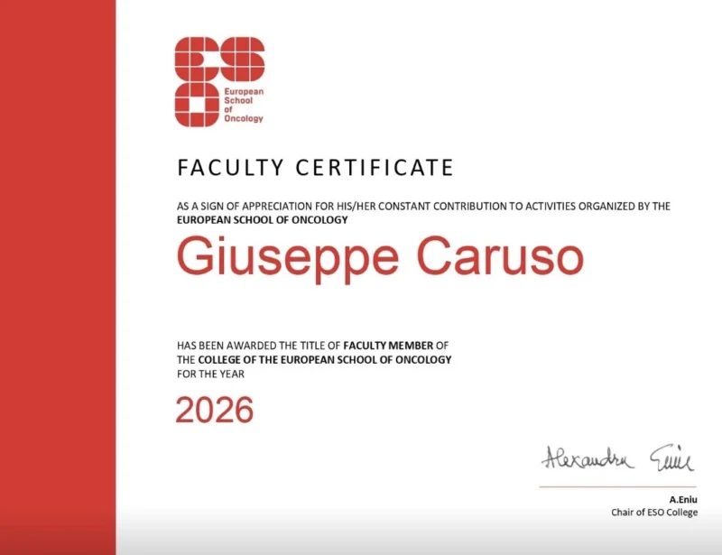 Giuseppe Caruso: Honored to be Named an ESO Honorary Faculty Member for 2026