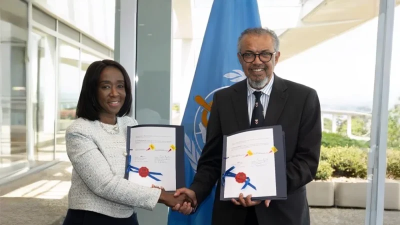 Tedros Adhanom Ghebreyesus: Thrilled to Sign the AMA – WHO Framework Agreement for Collaboration
