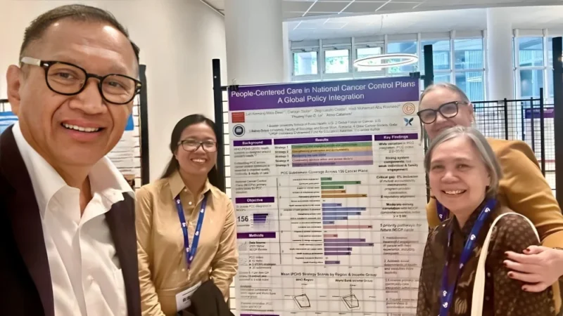Dégi László Csaba: People-Centered Cancer Care Poster Presented at IARC60