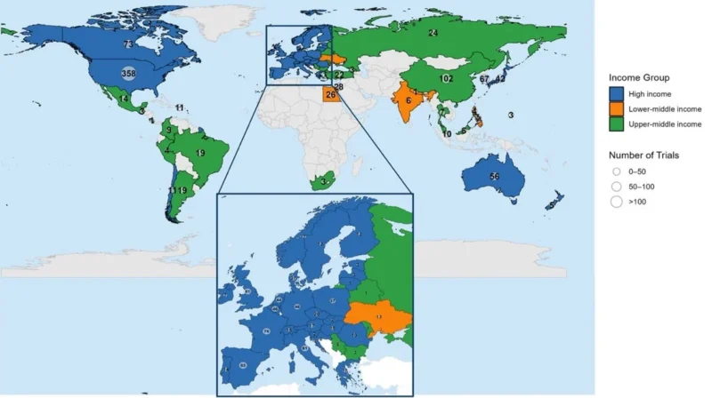 Koral Shah: Global Disparities in Bladder Cancer Clinical Trial Availability 2 Koral Shah: Global Disparities in Bladder Cancer Clinical Trial Availability