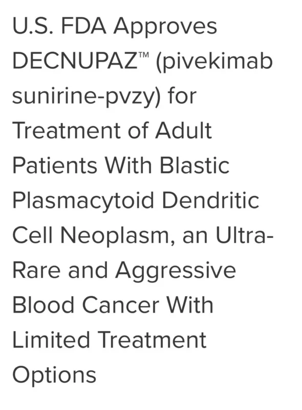 Raffaele Colombo: FDA Approves Pivekimab Sunirine Based on CADENZA Trial 2 Raffaele Colombo: FDA Approves Pivekimab Sunirine Based on CADENZA Trial