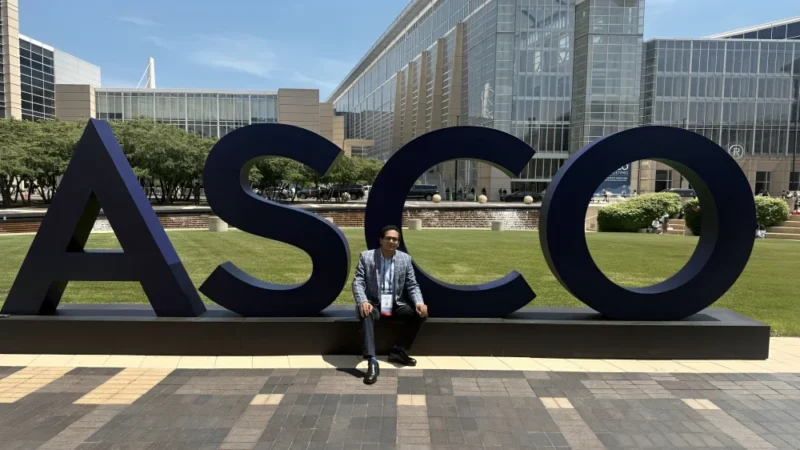 Vishwanath Sathyanarayanan: Absolute Pleasure And Honor to be at ASCO Annual Meeting 2 Vishwanath Sathyanarayanan