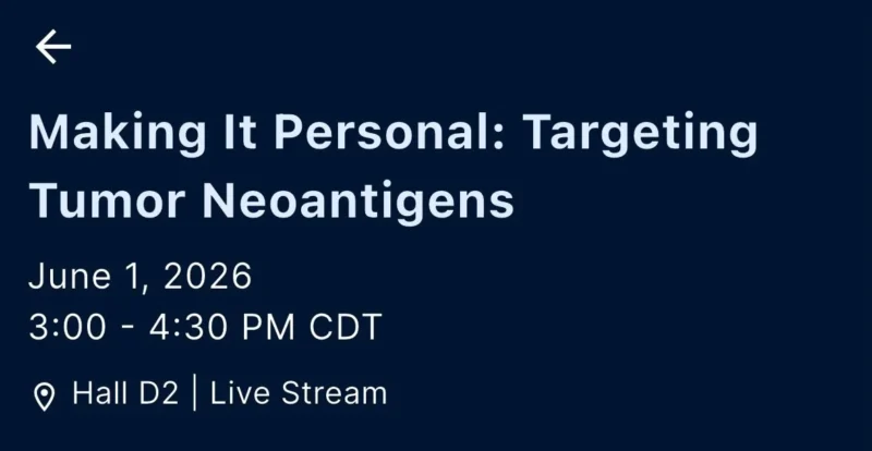 Margaret Gatti-Mays: Honored to Chair this Exciting Session at ASCO 2026 2 Margaret Gatti-Mays: Honored to Chair this Exciting Session at ASCO 2026
