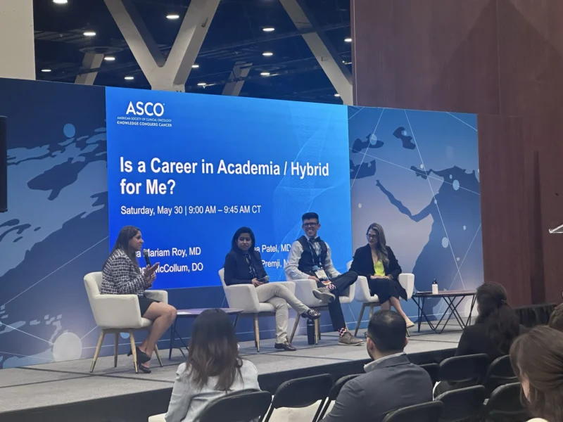 Sarah Premji: First Panel Discussion at ASCO TECAG 2 Sarah Premji: First Panel Discussion at ASCO TECAG