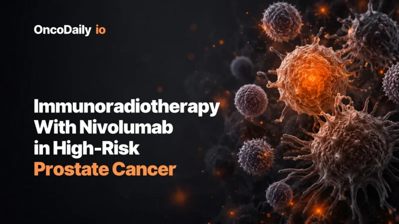 Immunoradiotherapy With Nivolumab in High-Risk Prostate Cancer