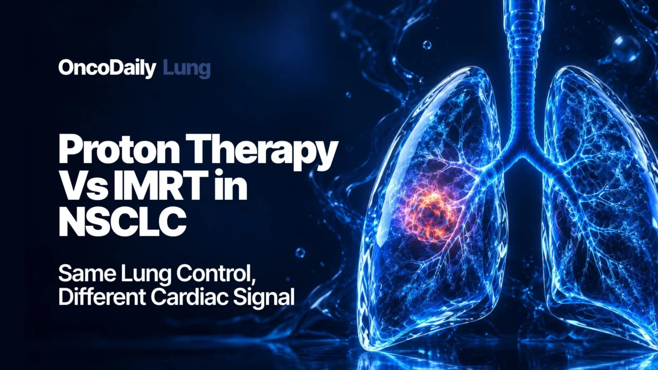 Proton Therapy vs IMRT in Locally Advanced NSCLC: Long-Term Results Show Similar Lung Toxicity, With A Cardiac Signal Favoring Proton Therapy
