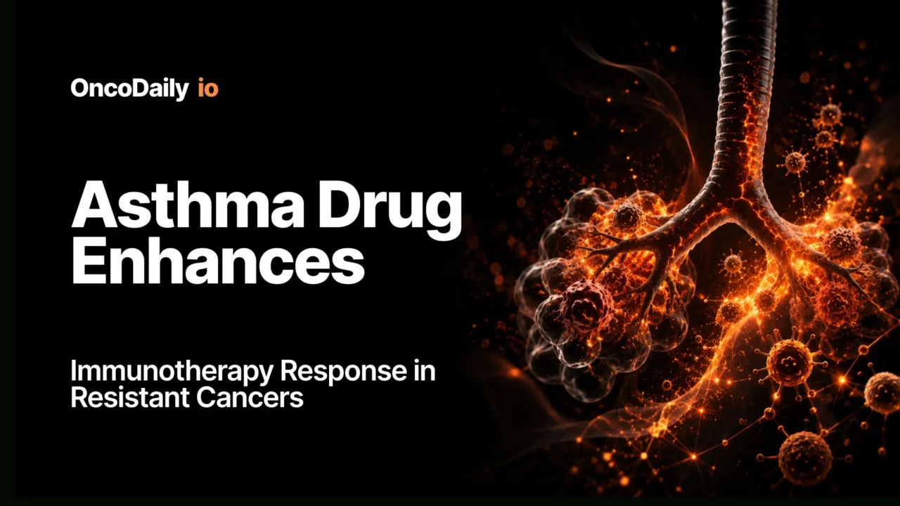 Asthma Drug Enhances Immunotherapy Response in Resistant Cancers