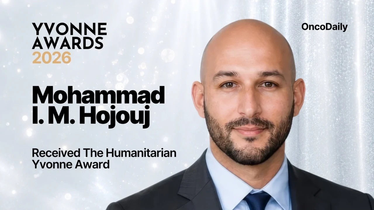 Mohammad I. M. Hojouj Received the Humanitarian Yvonne Award 2026