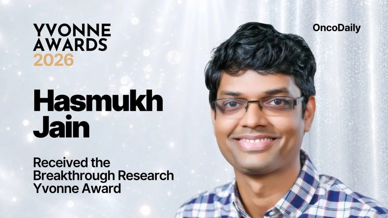 Hasmukh Jain Received the Breakthrough Research Yvonne Award 2026