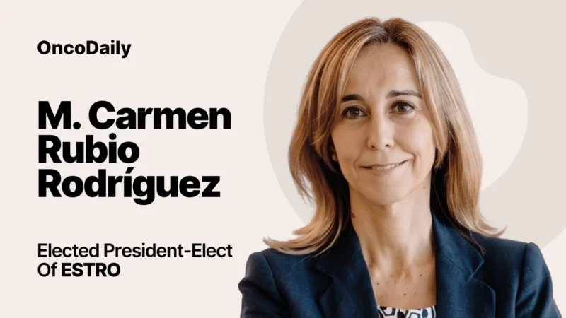 M. Carmen Rubio Rodríguez Elected President-Elect Of ESTRO