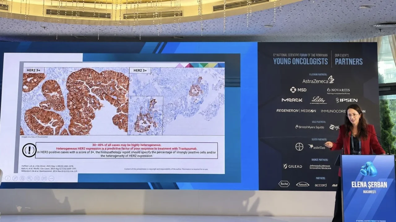 Elena Serban: Inspiring Scientific Discussions at the 6th Romanian Young Oncologists Meeting