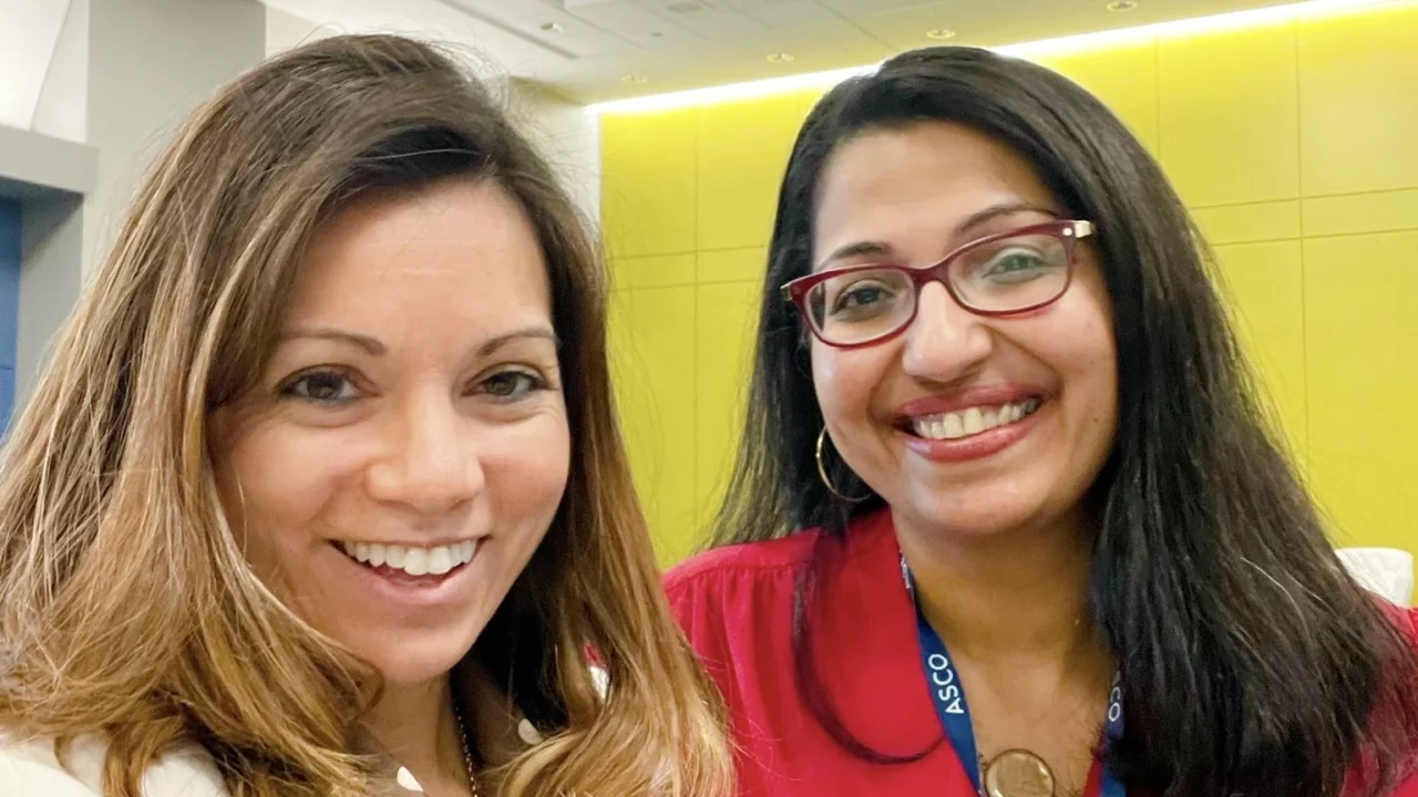 Devika Das: Lovely to Catch up with Isabel Preeshagul at ASCO 2026