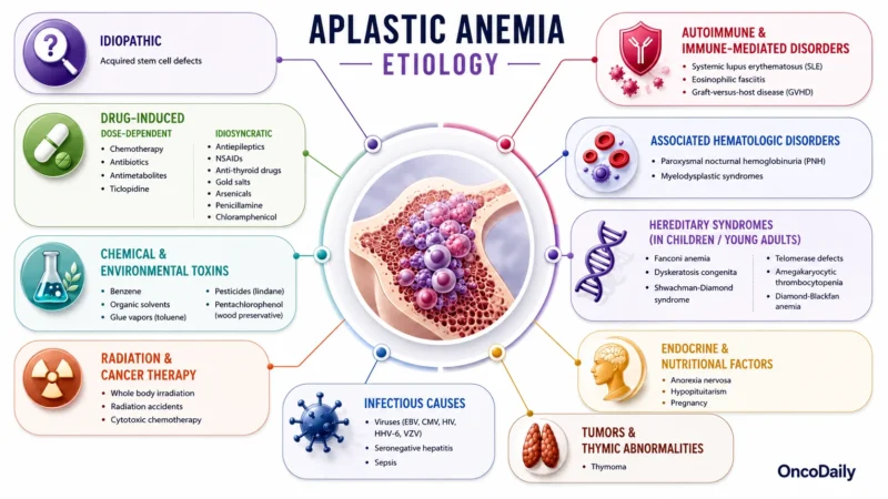 Aplastic Anemia (AA): Bone Marrow Failure and the Borderline With Leukemia 