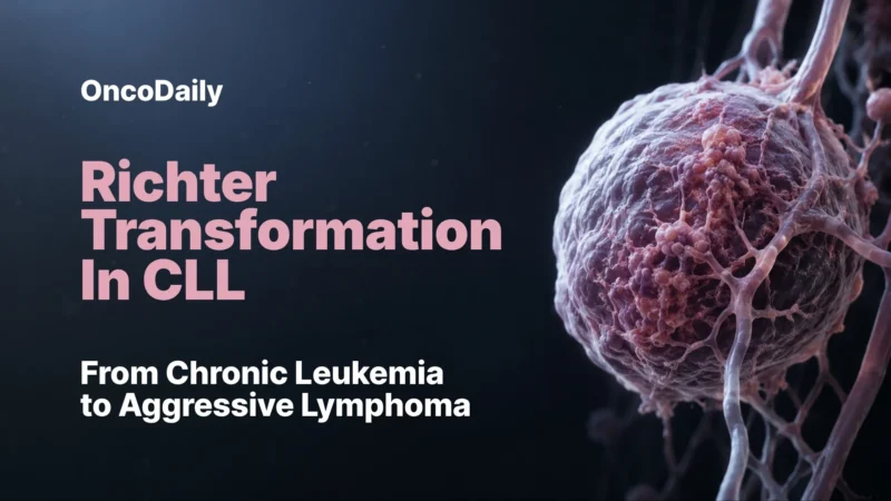 Richter Transformation (RT) in Chronic Lymphocytic Leukemia: An Aggressive Turning Point in CLL