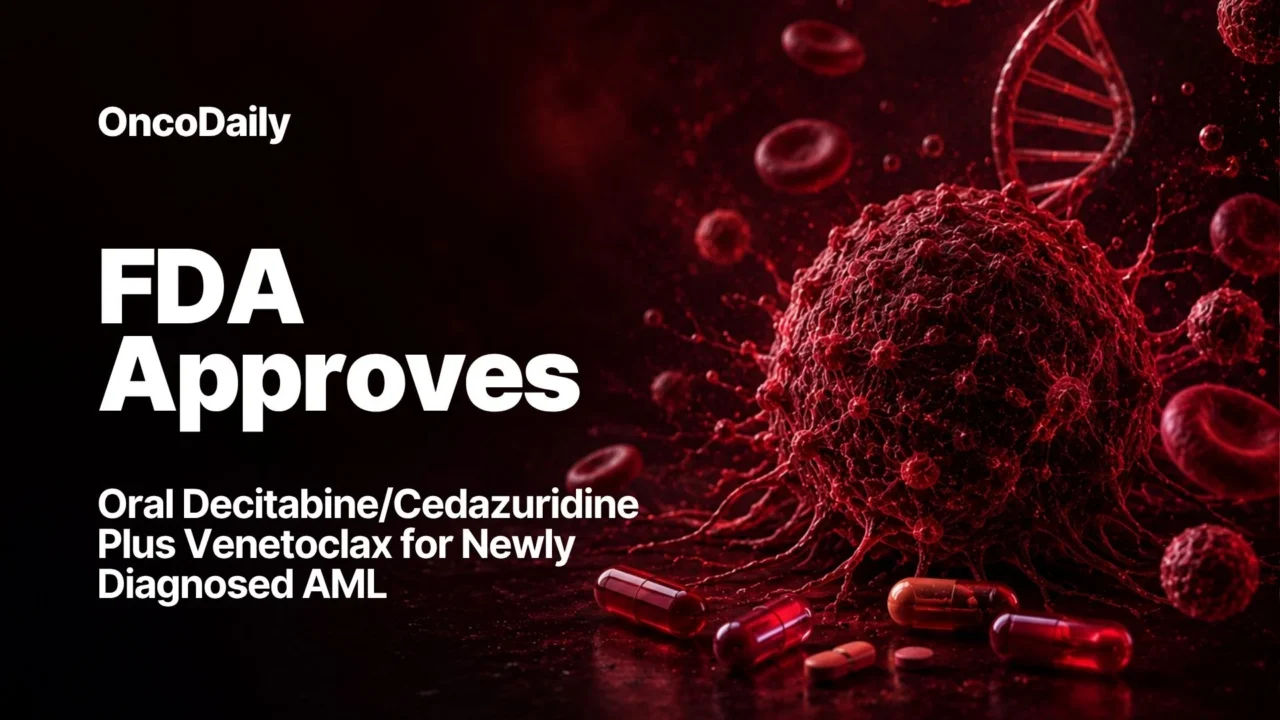 FDA Grants Approval for Oral Decitabine/Cedazuridine with Venetoclax in Newly Diagnosed AML