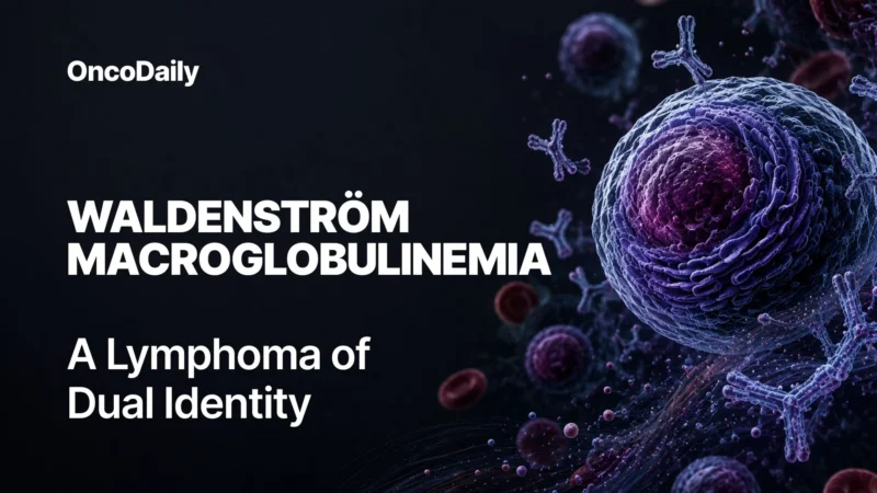 Waldenström Macroglobulinemia (WM): A Lymphoma Beyond Monoclonal Gammopathy