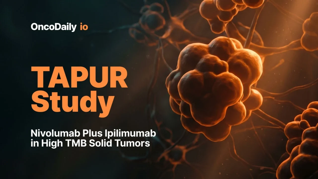 TAPUR Study: Nivolumab Plus Ipilimumab in High TMB Solid Tumors