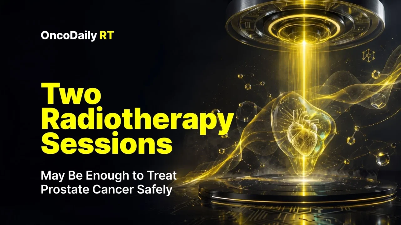 Two Radiotherapy Sessions May Be Enough to Treat Prostate Cancer Safely