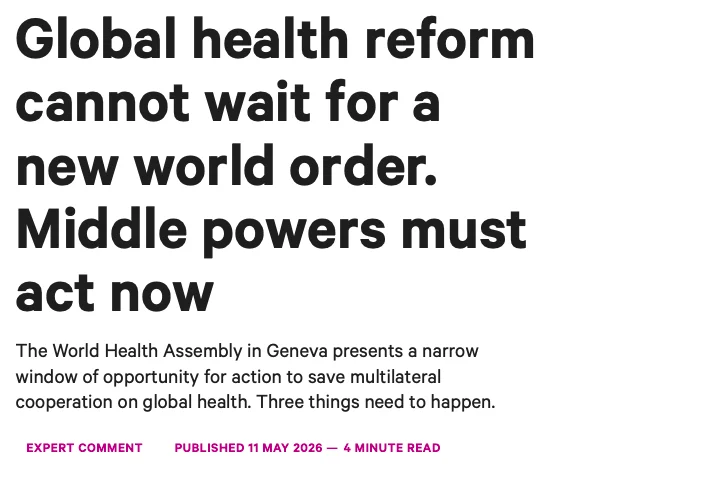 Global Health Otherwise (GHO)