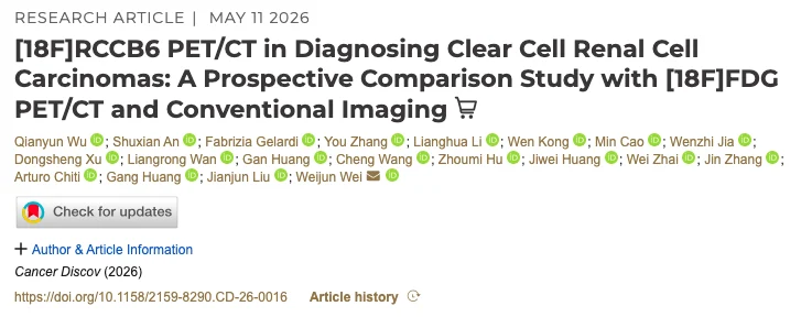 Enrique Grande: CD70-Targeted Imaging May Finally Give ccRCC the PET Tracer It Deserves 2 Enrique Grande
