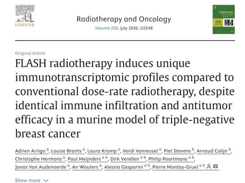 Pierre-Gabriel Montay-Gruel: FLASH Radiotherapy - Reshaping the Immune Landscape in TNBC