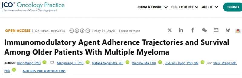 Myeloma Paper of the Day, May 5th Suggested by Robert Orlowski