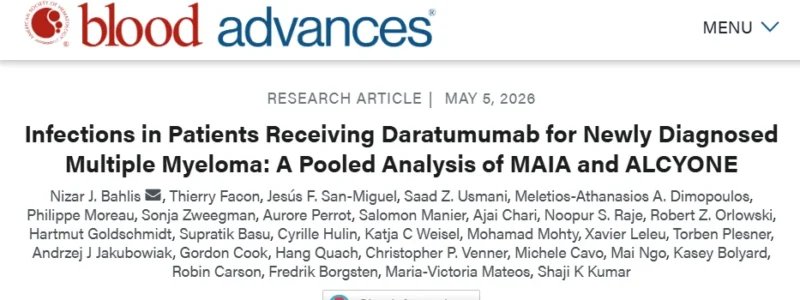 Myeloma Paper of the Day, May 6th Suggested by Robert Orlowski