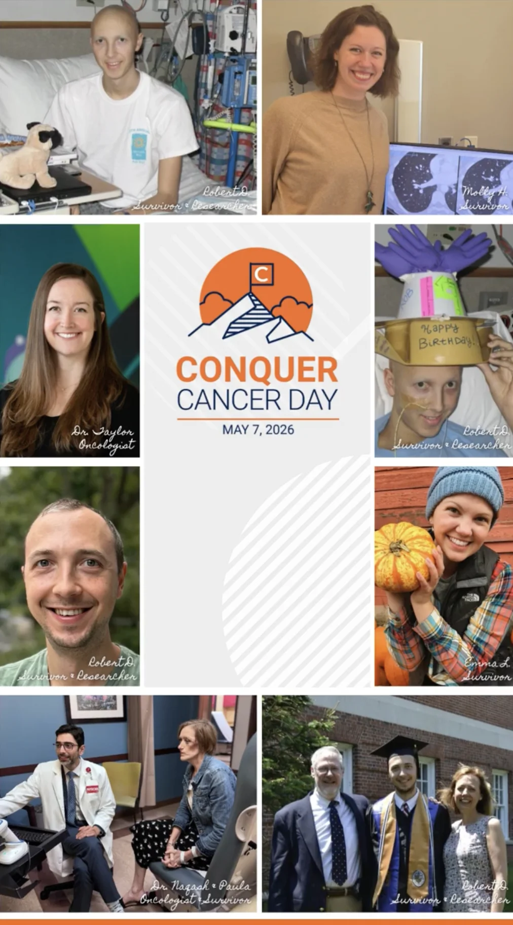 Honoring Everyone Who’s Experienced Cancer’s Impact on Conquer Cancer Day - Conquer Cancer, the ASCO Foundation