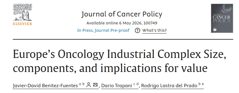 Dario Trapani: EU Oncology Industrial Complex From Research to Implementation