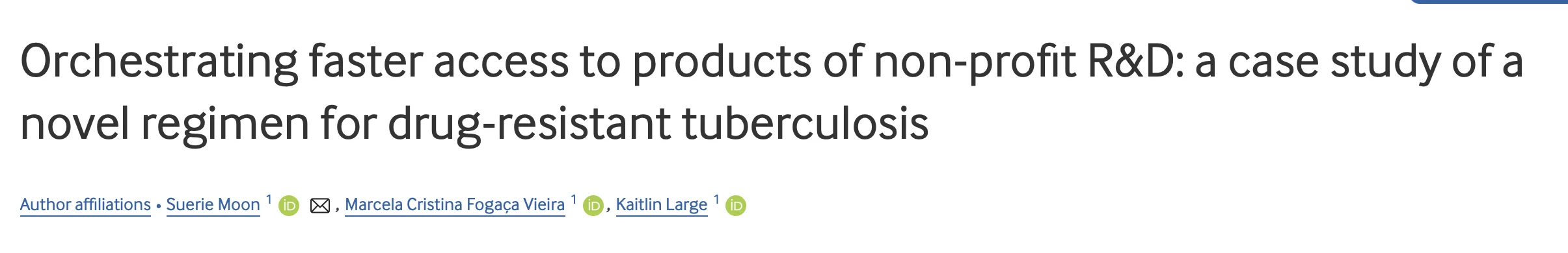 Sandeep Juneja: How a New TB Treatment Was Scaled in Record Time