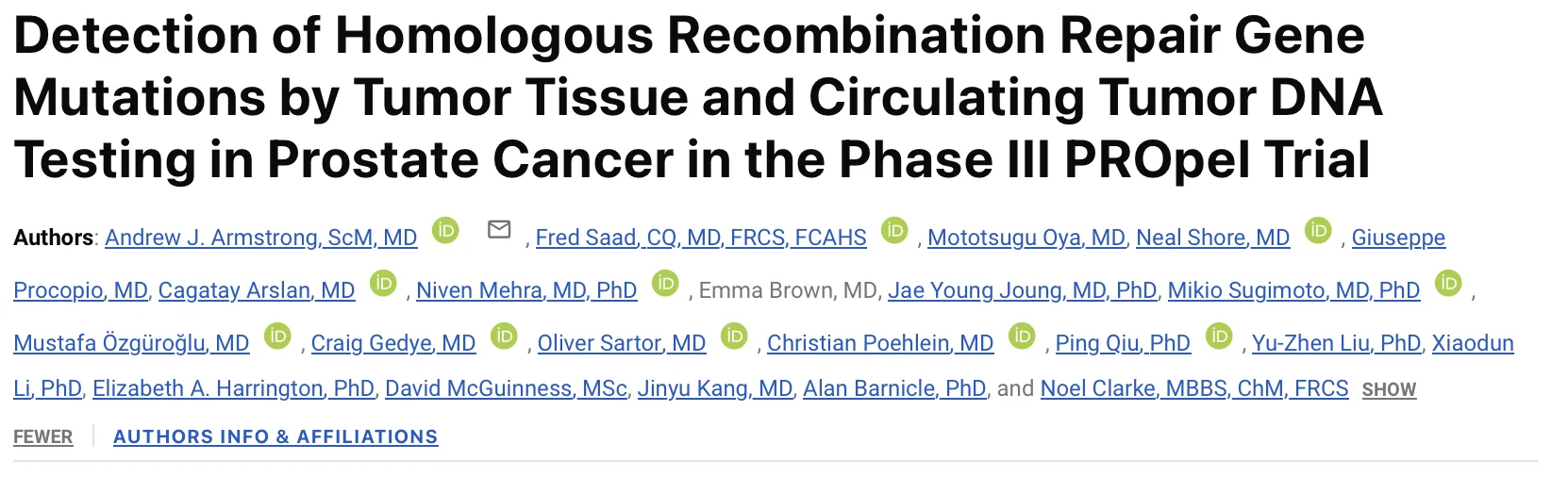 Karamvir Yadav: Liquid Biopsy Is Reshaping First-Line mCRPC Decision-Making