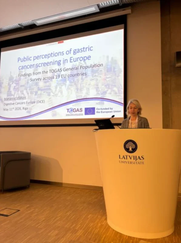 Participating in the TOGAS EU project Closing Meeting on Gastric Cancer Prevention - Digestive Cancers Europe 2 Digestive Cancers Europe