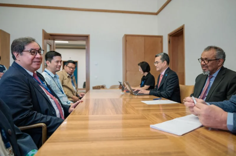 Tedros Adhanom Ghebreyesus: Great Meeting With Philippines Secretary of Health During WHA79 2 Tedros Adhanom Ghebreyesus