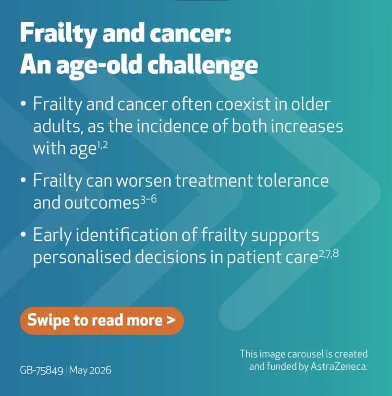 Identifying and Optimising Frailty in Patients With Cancer - SIOG 2 SIOG