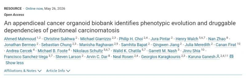 Karuna Ganesh: Establishing a Biobank of 16 Long-Term Cultured AC Patient-Derived Organoids 2 Karuna Ganesh