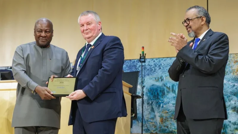 Tedros Adhanom Ghebreyesus: Mike Ryan Received a Director-General’s Award for Global Health