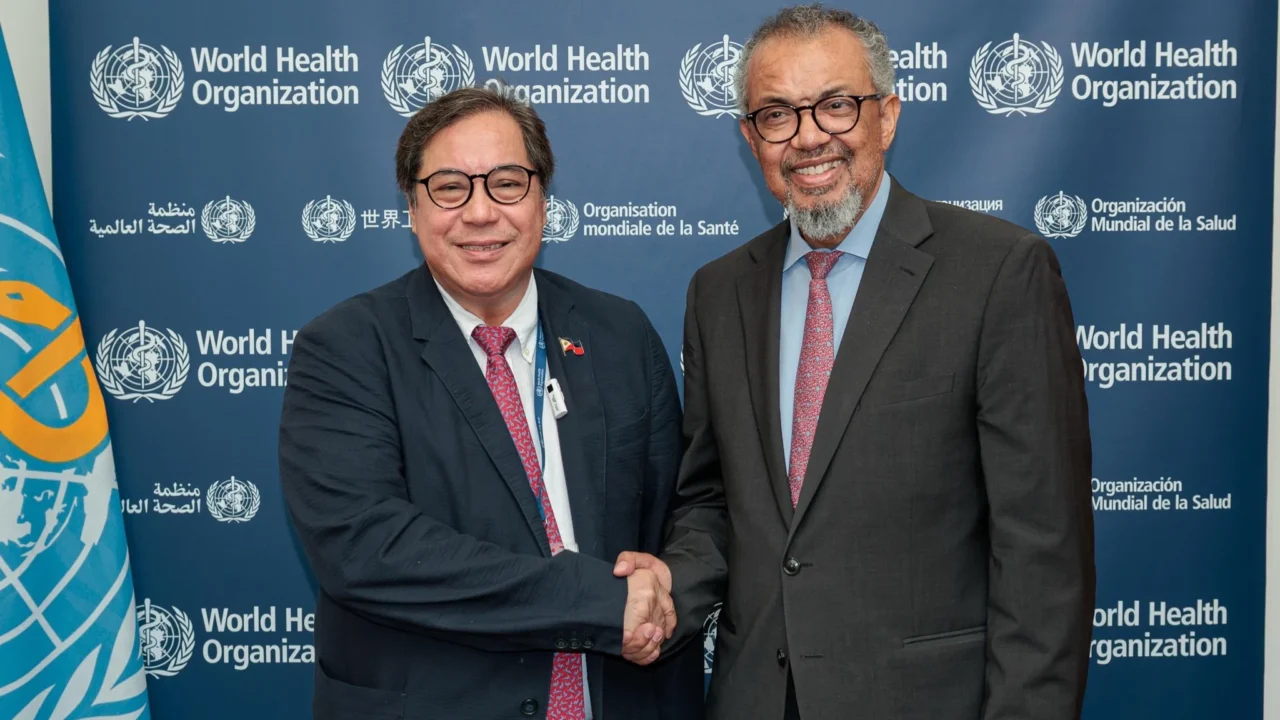 Tedros Adhanom Ghebreyesus: Great Meeting With Philippines Secretary of Health During WHA79